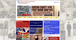 Desktop Screenshot of hudsoncountynjgenealogy.org