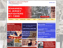 Tablet Screenshot of hudsoncountynjgenealogy.org